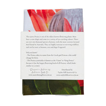 Load image into Gallery viewer, Protea Tea Towel - Australian Design