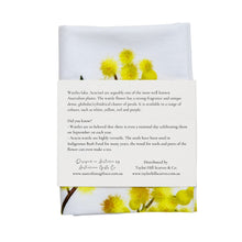 Load image into Gallery viewer, Golden Wattle Tea Towel - Australian Design