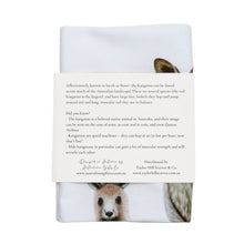 Load image into Gallery viewer, Kangaroo Tea Towel - Australian Design