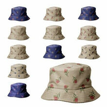 Load image into Gallery viewer, Red Bottlebrush Reversible Bucket Hat | Beige - Australiana Gifts Co