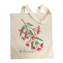 Load image into Gallery viewer, Red Flowering Gum Cotton Tote Bag