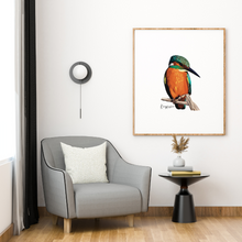 Load image into Gallery viewer, Kingfisher Poster