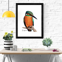 Load image into Gallery viewer, Kingfisher Poster