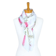 Load image into Gallery viewer, Bottlebrush Flower Scarf | Pink