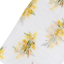 Load image into Gallery viewer, Golden Wattle Scarf | White