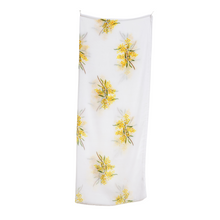 Load image into Gallery viewer, Golden Wattle Scarf | White