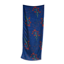 Load image into Gallery viewer, Kangaroo Paws Scarf | Navy