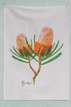 Load image into Gallery viewer, Banksia Tea Towel - Australian Design