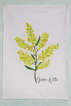 Load image into Gallery viewer, Golden Wattle Tea Towel - Australian Design