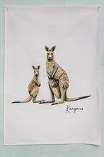 Load image into Gallery viewer, Kangaroo Tea Towel - Australian Design