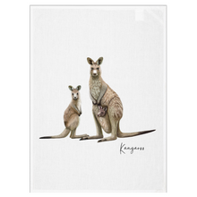 Load image into Gallery viewer, Kangaroo Tea Towel - Australian Design