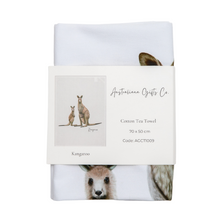 Load image into Gallery viewer, Kangaroo Tea Towel - Australian Design