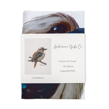 Load image into Gallery viewer, Kookaburra Tea Towel - Australian Design