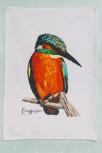 Load image into Gallery viewer, Kingfisher Tea Towel - Australian Design