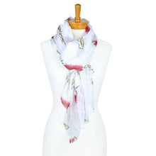 Load image into Gallery viewer, Bottlebrush Flower Scarf | Red - Australiana Gifts Co