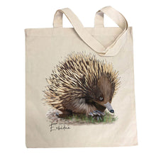 Load image into Gallery viewer, Echidna Cotton Tote Bag - Australiana Gifts Co