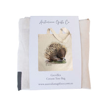 Load image into Gallery viewer, Echidna Cotton Tote Bag - Australiana Gifts Co