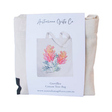 Load image into Gallery viewer, Grevillea Cotton Tote Bag - Australiana Gifts Co