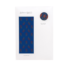 Load image into Gallery viewer, Kangaroo Paws Scarf | Navy - Australiana Gifts Co