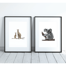 Load image into Gallery viewer, Kangaroo Poster - Australiana Gifts Co