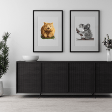 Load image into Gallery viewer, Koala Poster - Australiana Gifts Co