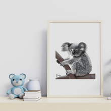 Load image into Gallery viewer, Koala Poster - Australiana Gifts Co
