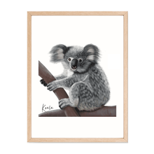 Load image into Gallery viewer, Koala Poster - Australiana Gifts Co
