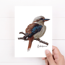 Load image into Gallery viewer, Kookaburra Card - Australiana Gifts Co