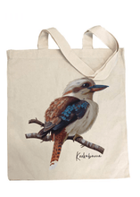 Load image into Gallery viewer, Kookaburra Cotton Tote Bag - Australiana Gifts Co