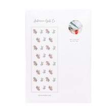 Load image into Gallery viewer, Red Flowering Gum Scarf | White - Australiana Gifts Co