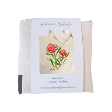 Load image into Gallery viewer, Waratah Cotton Tote Bag - Australiana Gifts Co
