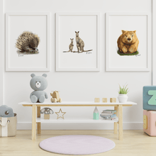 Load image into Gallery viewer, Wombat Poster - Australiana Gifts Co