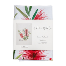 Load image into Gallery viewer, Australian Iconic Floral Tea Towels – Set of 3
