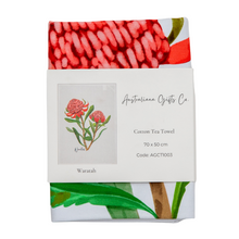 Load image into Gallery viewer, Australian Iconic Floral Tea Towels – Set of 3
