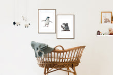 Load image into Gallery viewer, Adorable &amp; Iconic Australian Native Penguin &amp; Koala Poster | Set of 2 - Australiana Gifts Co
