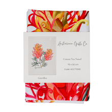 Load image into Gallery viewer, Australian Native Floral Tea Towels | Set of 6 - Australiana Gifts Co
