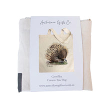 Load image into Gallery viewer, Charming &amp; Unique Australian Native Echidna Poster, Tote Bag &amp; Card Set - Australiana Gifts Co

