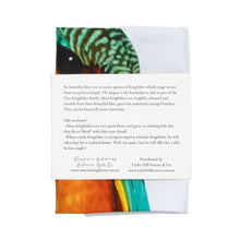 Load image into Gallery viewer, Colourful Native Birds Tea Towels | Blue Wren, Kingfisher, Kookaburra | Set of 3 - Australiana Gifts Co
