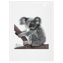 Load image into Gallery viewer, Dashing Australian Icons Tea Towels |Kookaburra, Kangaroo, Koala | Set of 3 - Australiana Gifts Co
