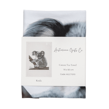 Load image into Gallery viewer, Dashing Australian Icons Tea Towels |Kookaburra, Kangaroo, Koala | Set of 3 - Australiana Gifts Co
