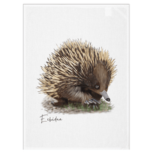 Load image into Gallery viewer, Wild Aussie Animals Tea Towels | Koala,Kangaroo, Wombat, Echidna | Set of 4 - Australiana Gifts Co

