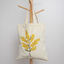 Load image into Gallery viewer, Golden Wattle Cotton Tote Bag
