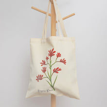 Load image into Gallery viewer, Kangaroo Paws Cotton Tote Bag
