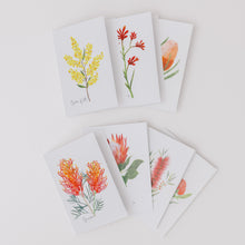 Load image into Gallery viewer, Assorted Flower Card Pack (6pcs)
