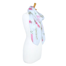 Load image into Gallery viewer, Bottlebrush Flower Scarf | Pink
