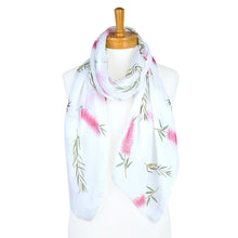 Load image into Gallery viewer, Bottlebrush Flower Scarf | Pink
