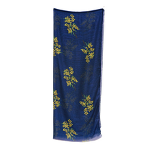 Load image into Gallery viewer, Golden Wattle Scarf | Navy
