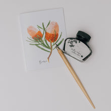 Load image into Gallery viewer, Banksia Flower Card - Australiana Gifts Co
