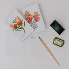 Load image into Gallery viewer, Banksia Flower Card - Australiana Gifts Co
