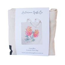 Load image into Gallery viewer, Grevillea Cotton Tote Bag - Australiana Gifts Co
